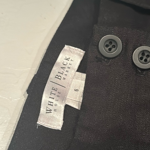 White House Black Market Ladies Dress Pants Pants Size 6 30” Waist Inseam 20” - Picture 2 of 3